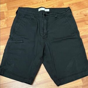 Signature Levis Utility Shorts Black Size 30